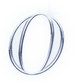 Dreamy Chrome Number 0 Type Sticker